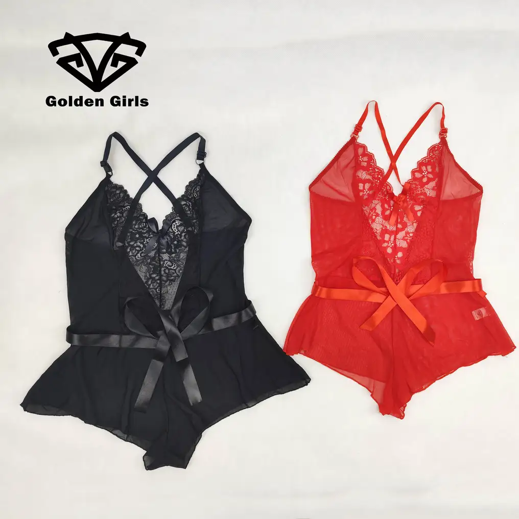 بادی فانتزی کمربنددار مدل ۶۵۵|دختران طلایی